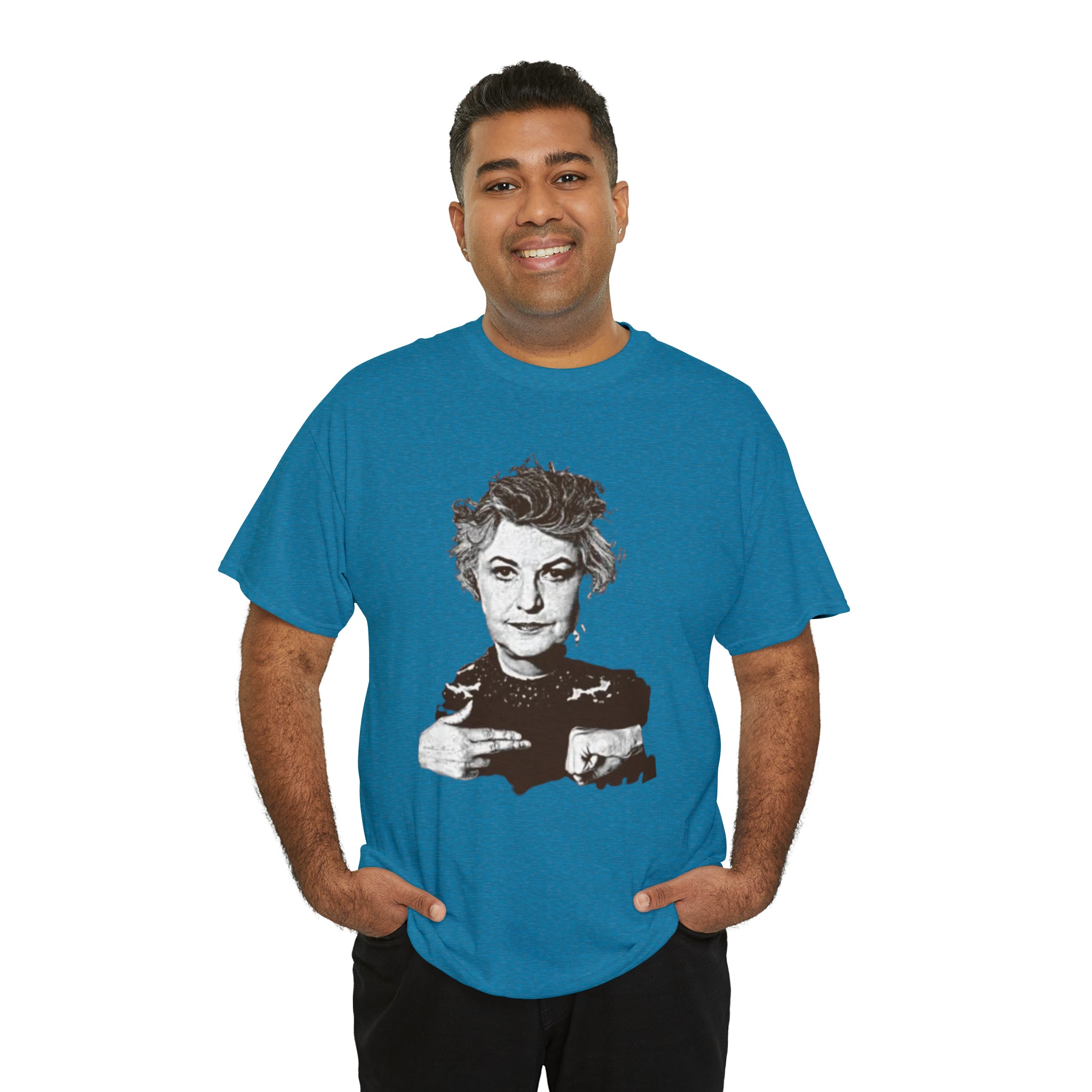 The Golden Girls 80's TV Show- Dorothy Unisex Heavy Cotton T-Shirt - Creations by Chris and Carlos